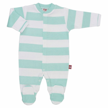 Striped long sleeve bodysuit 