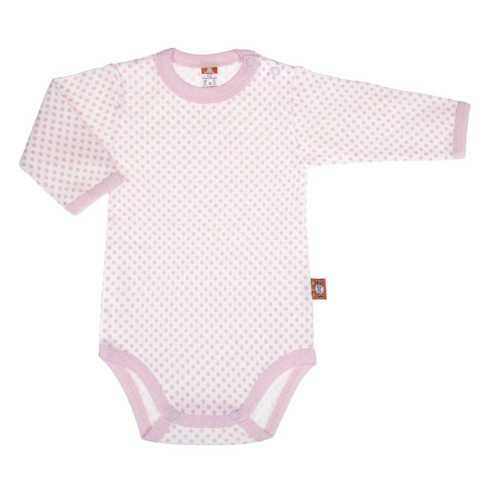 Pink baby bodysuit