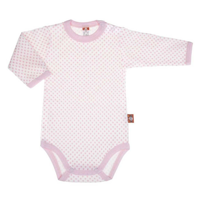 Pink baby bodysuit