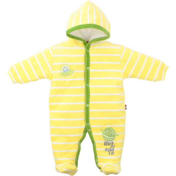 Yellow baby jumpsuit „Pagrindiniai“