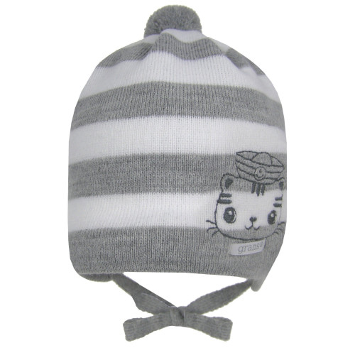 Striped cap