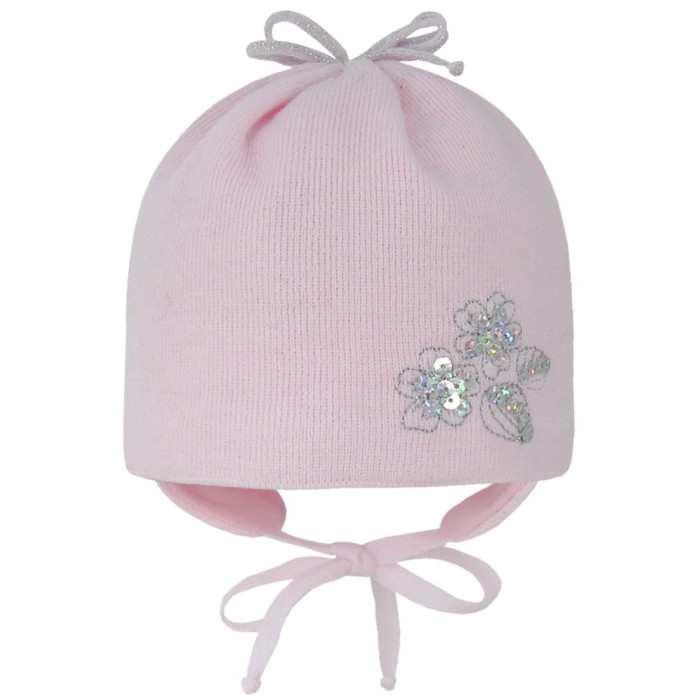 Pinkish baby hat „Little Flower“