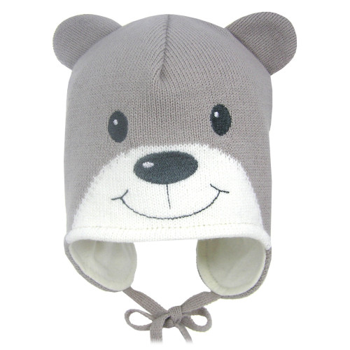 Brown baby hat „Little Bear“