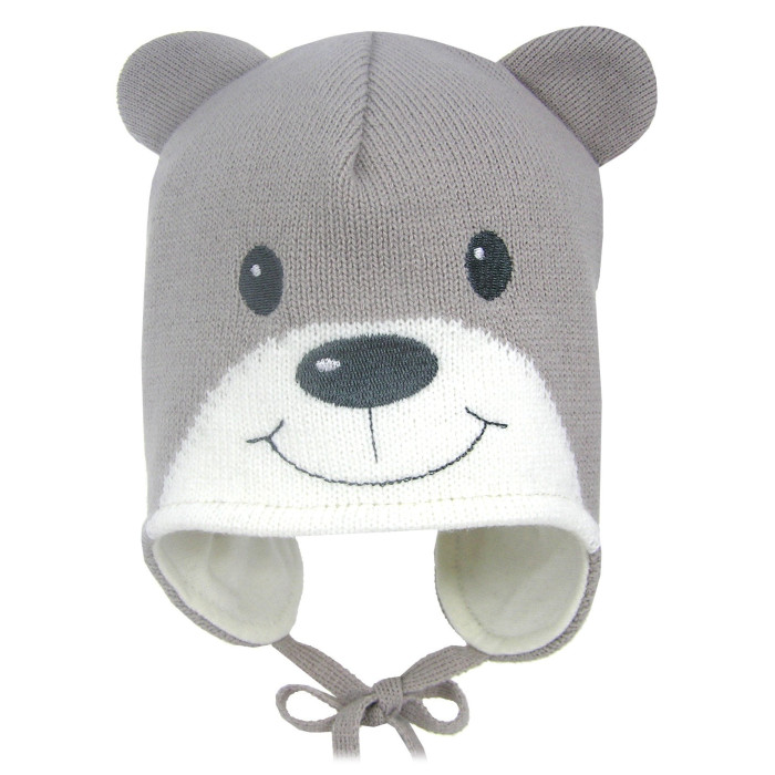 Brown baby hat „Little Bear“