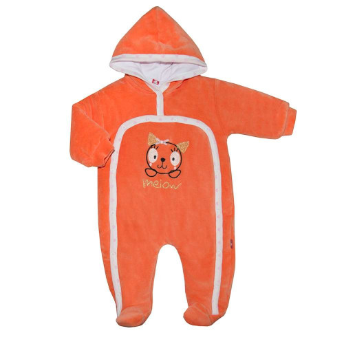 Outdoor overall with hood 