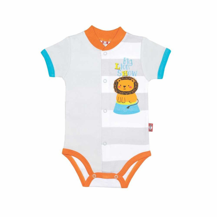 Short-sleeve baby bodysuit „Lion Cub“