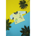 Long-sleeve baby T-shirt „Little Turtle“