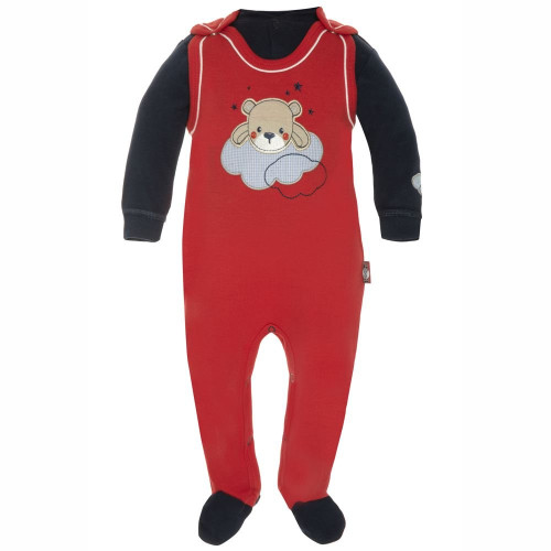T-paita ja bodysuit -setti „Pieni karhu“