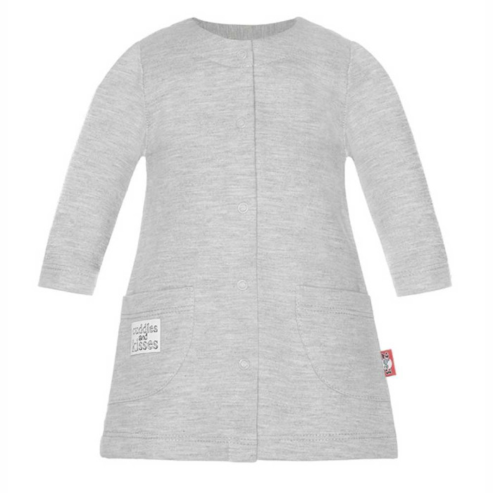Grey baby dress „Little Lamb“