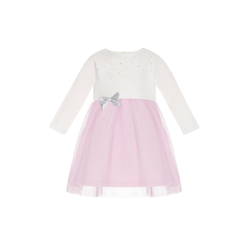 Elegant dress with tulle skirt