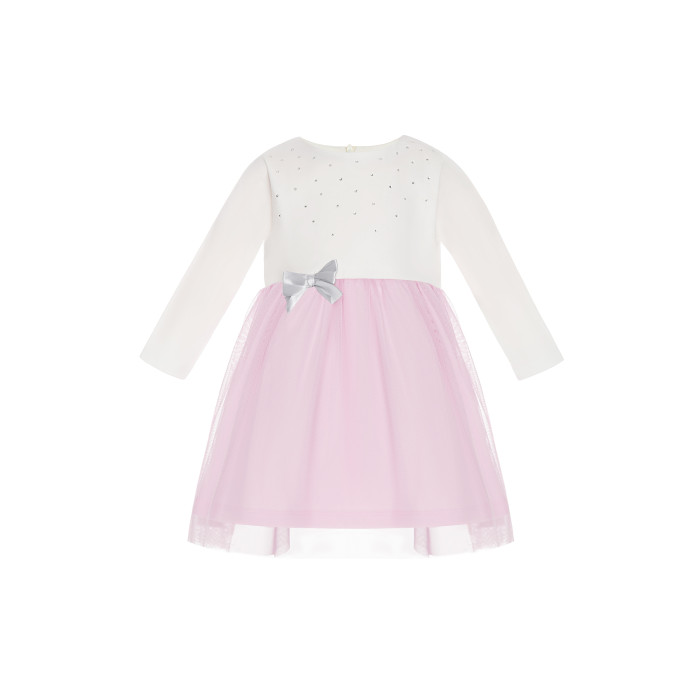 Elegant dress with tulle skirt