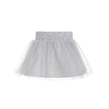 Elegant gray skirt
