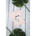Pink t-shirt with short sleeves 