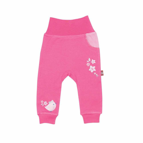 Pink baby trousers „Mielas“