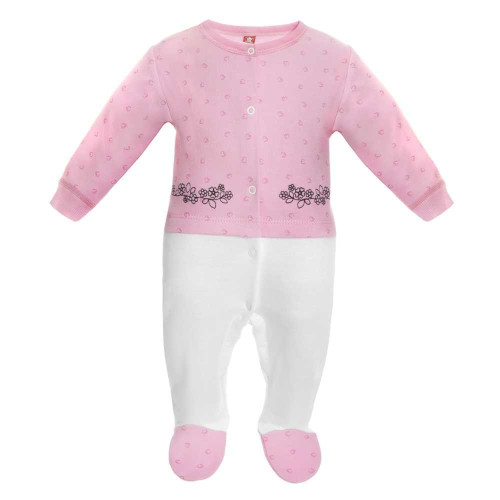 Pink baby leggings