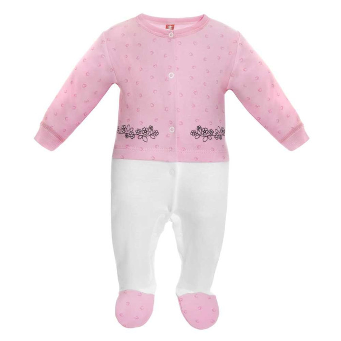 Pink baby leggings
