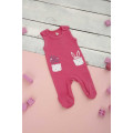Pink baby leggings „Little Bunny“