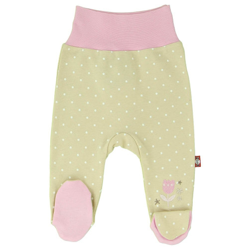 Brown pants with polka dots „Drambliukas“