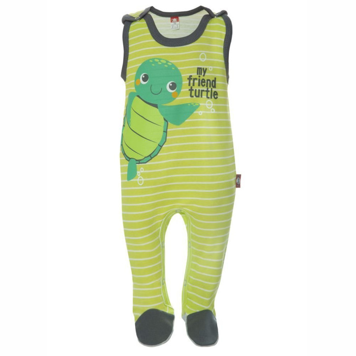 Sleeveless baby leggings „Little Turtle“