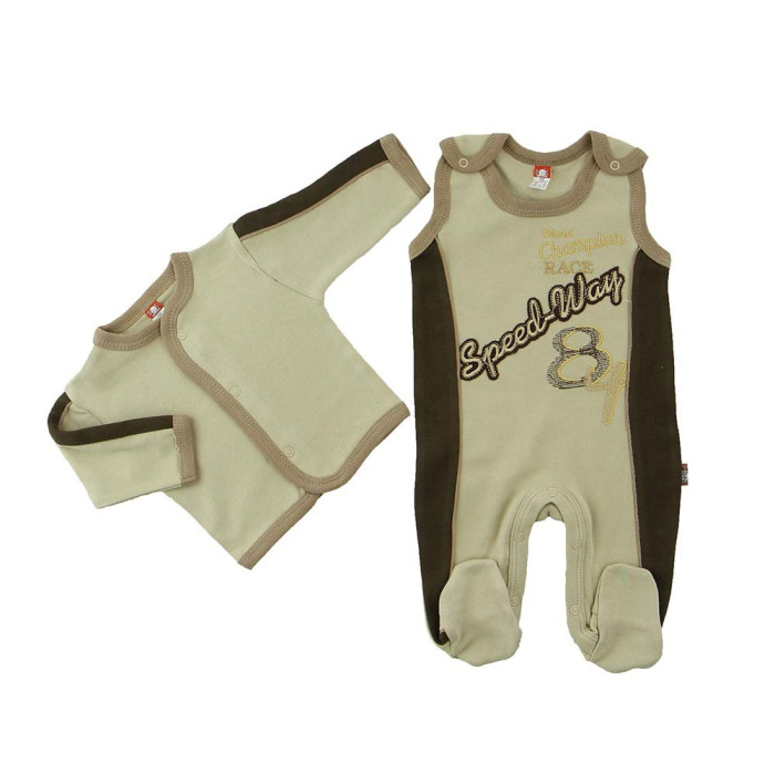 Set of rompers and shirts
