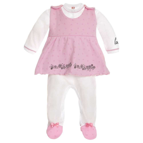 Bodysuit and shirt set „Little Heart“