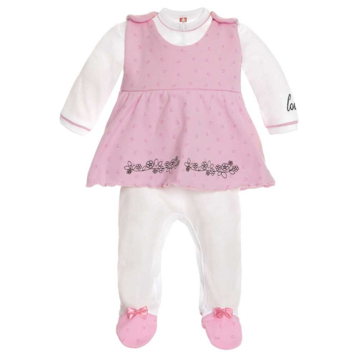 Bodysuit and shirt set „Little Heart“