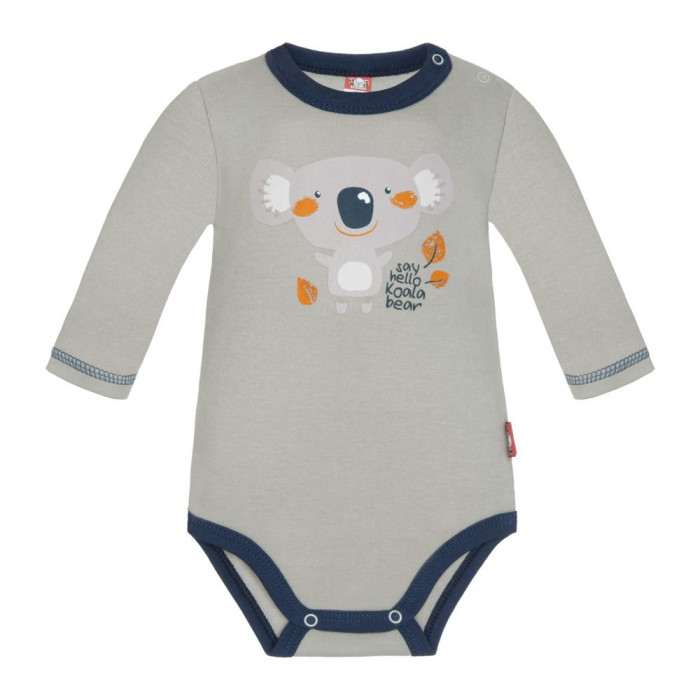 Long-sleeve baby bodysuit „Koala“