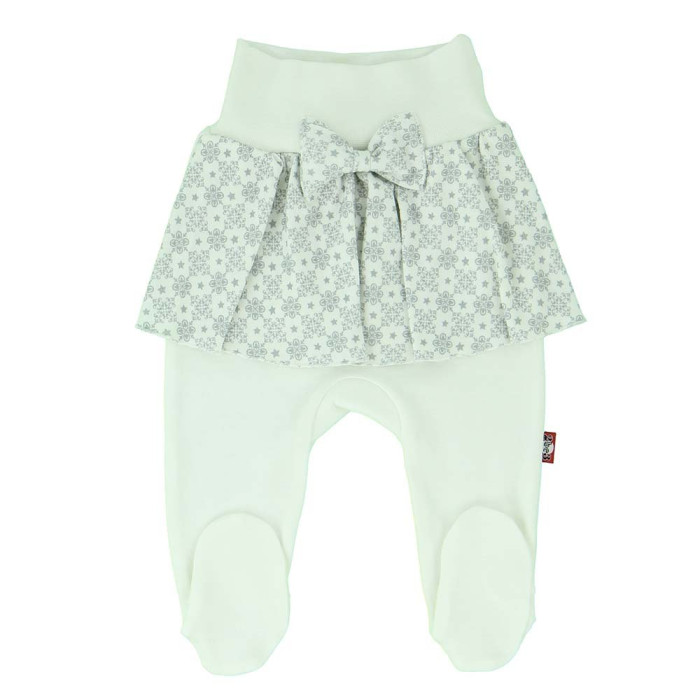 Sand colored pants with skirt and bow „Stilinga little girl“