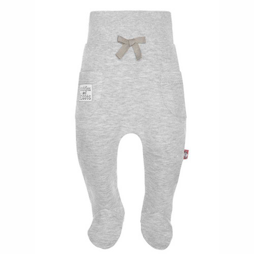 Light grey baby trousers