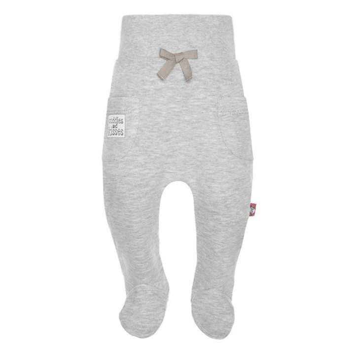 Light grey baby trousers