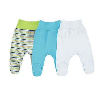 Three-piece set with booties