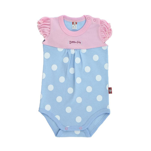 Summer bodysuit with short sleeves "Butterfly"