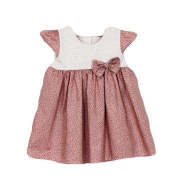 Vilaurita baby dress with a ribbon