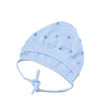Vilaurita baby hat with ties „Henry“