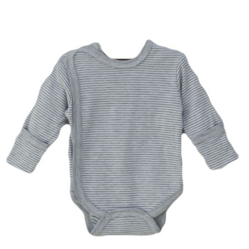 Vilaurita grey baby bodysuit with mittens „Roksi“