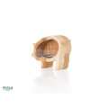 Small Wooden Piggy Bank