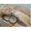 Small Wooden Piggy Bank