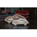 Small Wooden Car Piggy Bank