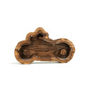 Wooden Motorcycle-Shaped Piggy Bank