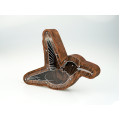 Wooden Hummingbird Piggy Bank (Brown, Engraving)