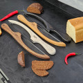 Handmade Bread Knife with Serrated Blade