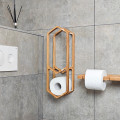 Wooden Toilet Paper Holder