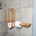 Wooden Toilet Paper Holder