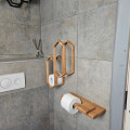 Wooden Toilet Paper Holder