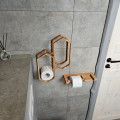 Wooden Toilet Paper Holder