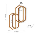 Wooden Toilet Paper Holder
