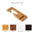 Wooden Toilet Paper Holder with Shelf and Phone Slot