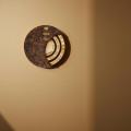 Handmade Wooden Calendar, Round Decorative Accessory