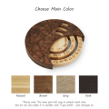 Handmade Wooden Calendar, Round Decorative Accessory