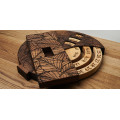 Standing Wooden Calendar